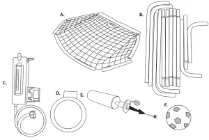 little tikes 2 in 1 Water Soccer - CONTENTS