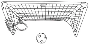 little tikes 2 in 1 Water Soccer - TO INFLATE SOCCER BALL