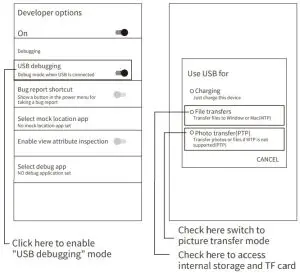 urovo i2000 Smart Minipos Terminal - connecting computer