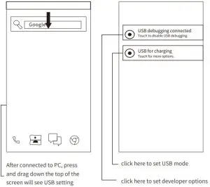 urovo i2000 Smart Minipos Terminal - connecting computer