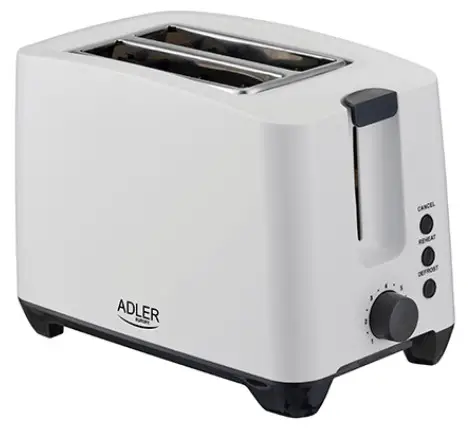 ADLER CR 3216 Toaster 2 slice
