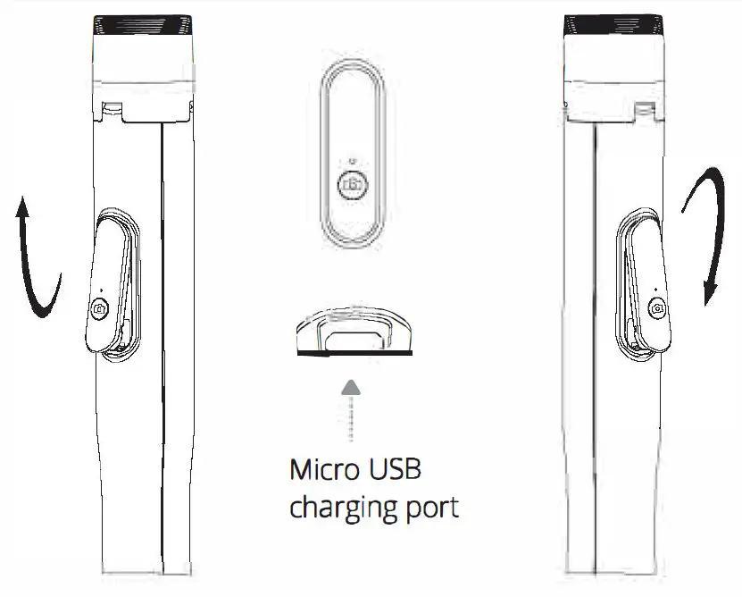 ATUMTEK ATSS067 58.7 Inch Selfie Stick Tripod with Bluetooth Remote fig2