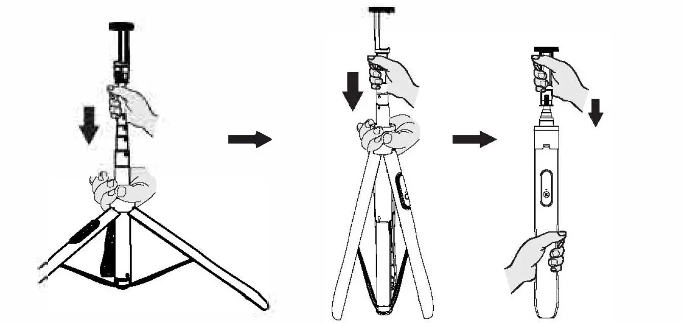 ATUMTEK ATSS067 58.7 Inch Selfie Stick Tripod with Bluetooth Remote fig8