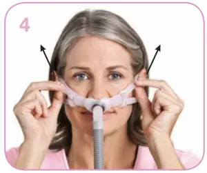 RESMED Swift FX Bella Nasal Pillows System - both