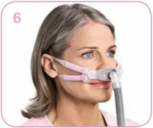 RESMED Swift FX Bella Nasal Pillows System - nose