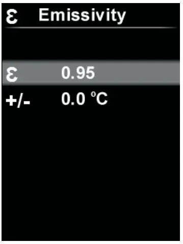 UNI-T UTi85H+ Professional Thermal Imager - Emissivity Temperature Compensation