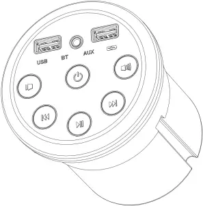 Shenzhen Saiyinwei Electronic SF-003 Multifunctional Sofa Music System