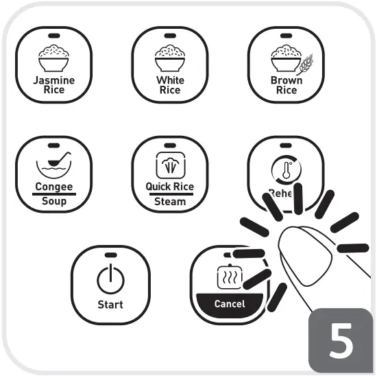 Tefal RK7301 - Fig. 5