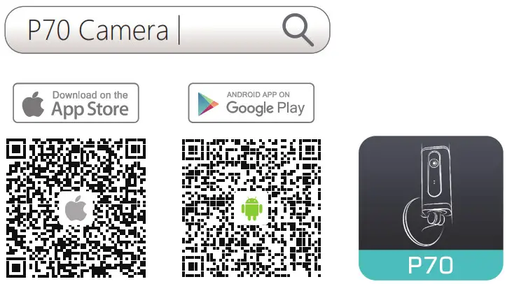 smanos P70 HD WiFi Camera- Apps