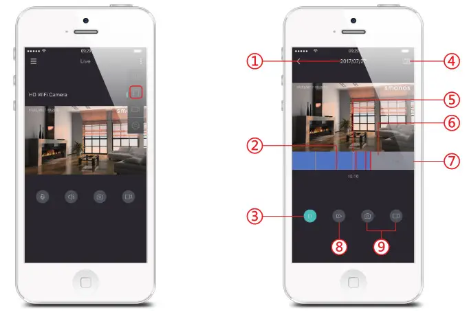 smanos P70 HD WiFi Camera- Archive Page
