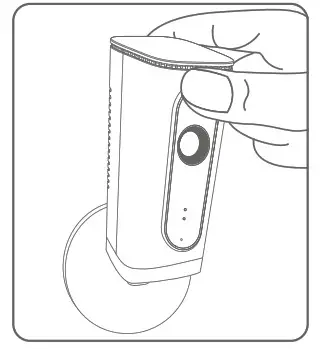 smanos P70 HD WiFi Camera- Installation 2