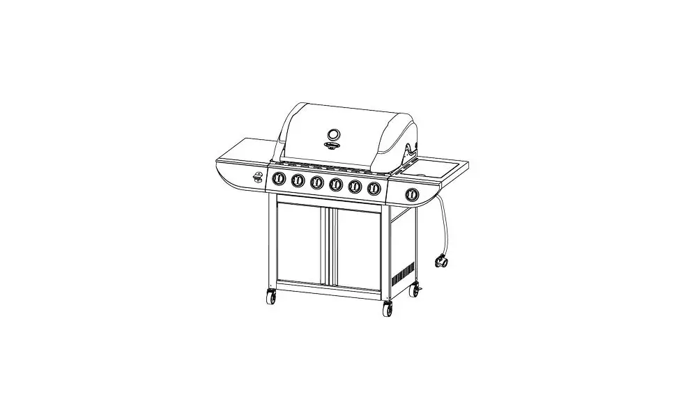 Uniflame Gbc1768we-u Classic Gas Bbq Grill Owner's Manual