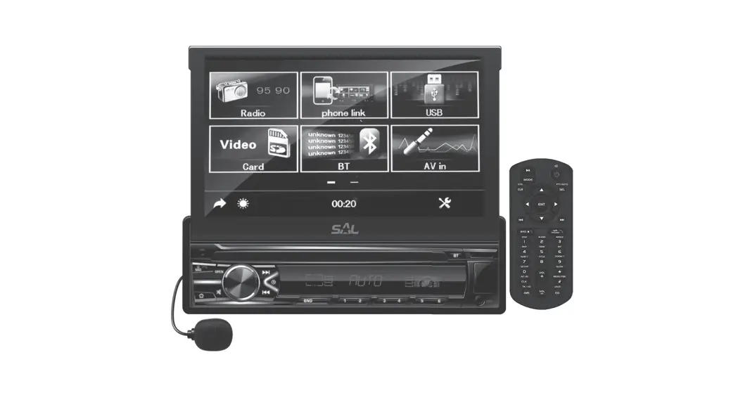 Sal Vb X800i Auto Multimedia Instruction Manual