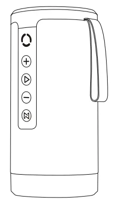 Focus Camera BT1002 Wireless Portable IPX5 Bluetooth Speaker