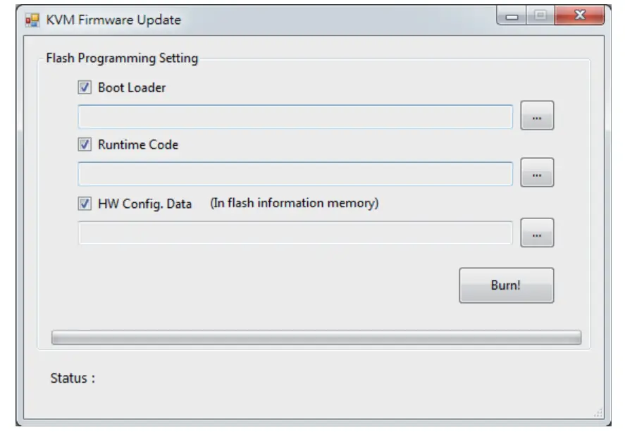 Firmware update Figure 2