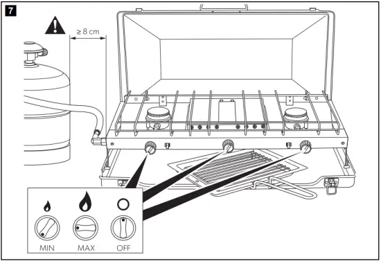 Setting the temperature