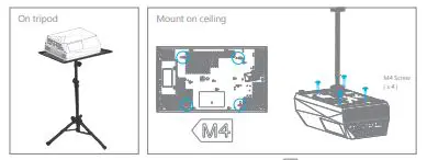 ELITE PROJECTOR MG2U UST Outdoor LED Projector fig 3
