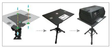 ELITE PROJECTOR MG2U UST Outdoor LED Projector fig 8