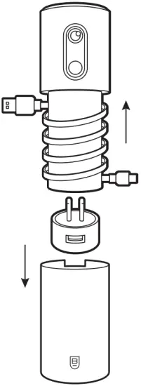 BodyGurdz Portable 360 Degree Security Camera