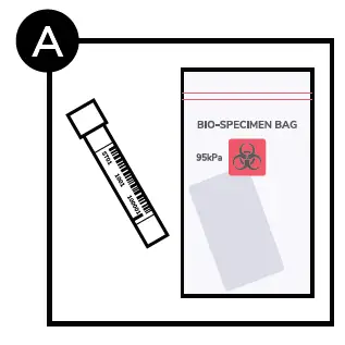 AZOVA COVID-19 Test Collection Kit for use with the Advanta Dx SARS-CoV-2 RT-PCR Assay fig 4