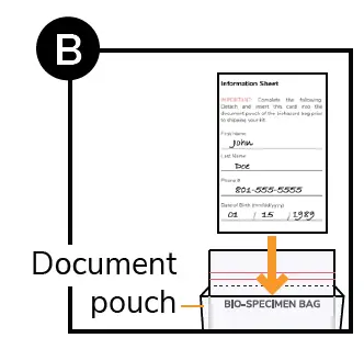 AZOVA COVID-19 Test Collection Kit for use with the Advanta Dx SARS-CoV-2 RT-PCR Assay fig 5