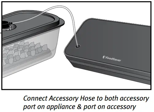 FoodSaver VS2198 Series Cut and Seal Vaccum Sealer - Button 1