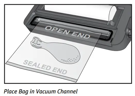 FoodSaver VS2198 Series Cut and Seal Vaccum Sealer - Channel