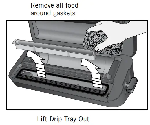 FoodSaver VS2198 Series Cut and Seal Vaccum Sealer - Power