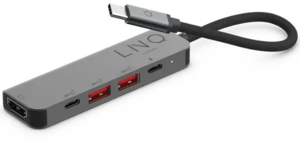 Linq Lq48015 6-in-1 Pro Multiport Hub User Manual