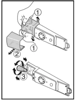 LIEBHERR K 2340 Comfort refrigerator - If the lamp is defective, exchange it as follows