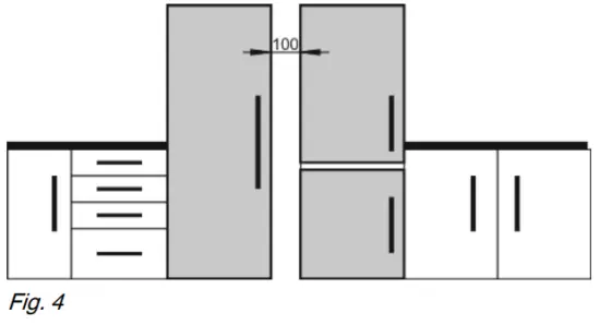 LIEBHERR K 2340 Comfort refrigerator - Installing the appliance