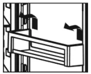 LIEBHERR K 2340 Comfort refrigerator - Moving the storage rack