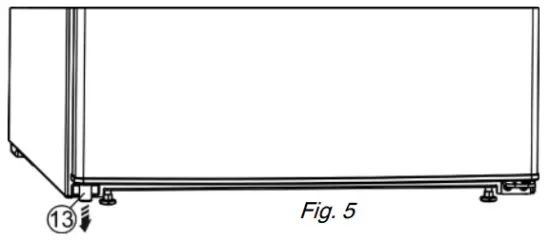 LIEBHERR K 2340 Comfort refrigerator - Removing the door