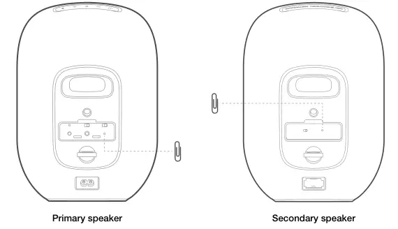 JBL CONTROL XSTREAM Speaker pairing