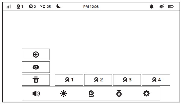 VAVA VA IHOO6E Baby Monitor - Function and Operations