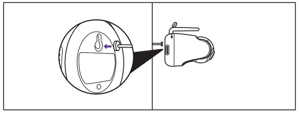 VAVA VA IHOO6E Baby Monitor - Wall Mounting Camera