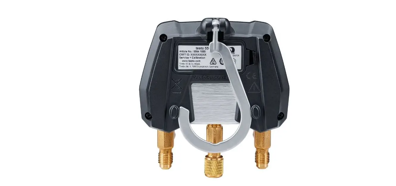 Testo 05641550 Digital Gauge With Wireless Vacuum Instructions