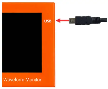 LYNX Technik AG WFM 1801 Waveform Monitor - Charging