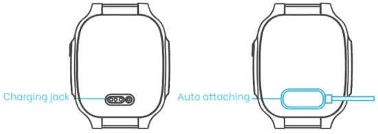 COSTCO E2 360 Kids Watch - cable