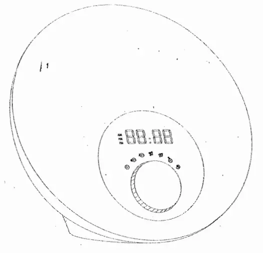 Pulsetv 9589 Wake Up Light Alarm Clock - 2