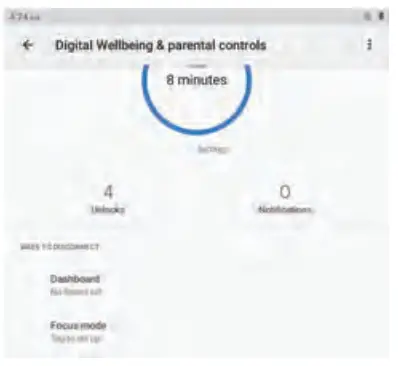 Azeyou AT1031U 10.36 Inch Android 11 Tablet User Manual - Digital Wellbeing & parental controls