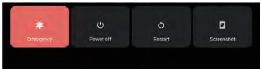 Azeyou AT1031U 10.36 Inch Android 11 Tablet User Manual - Turning Off