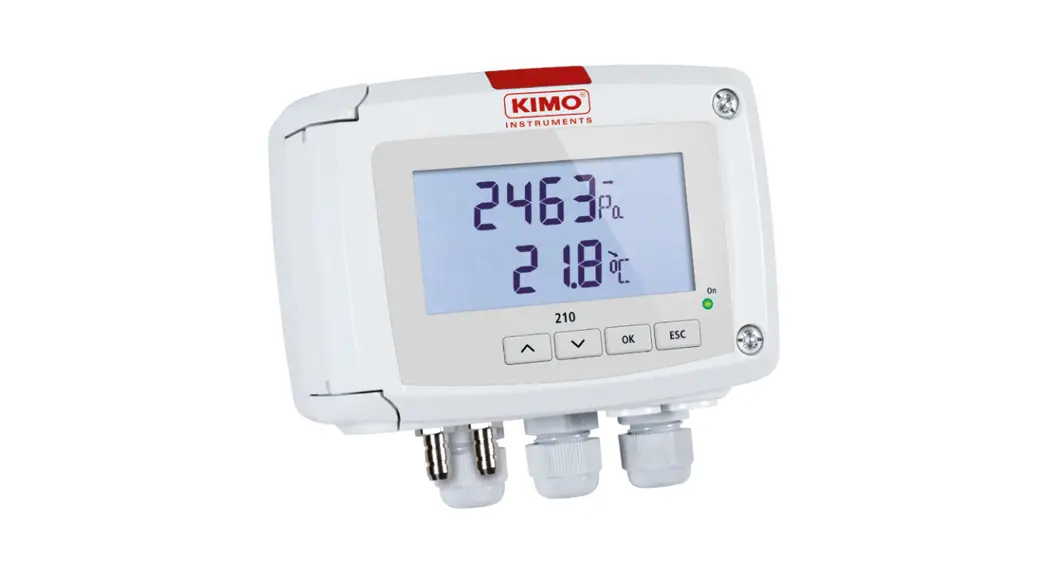 Sauermann Cp 210-r Differential Pressure And Temperature Sensor User Guide Sauermann Cp 210-r Differential Pressure And Temperature Sensor User Guide