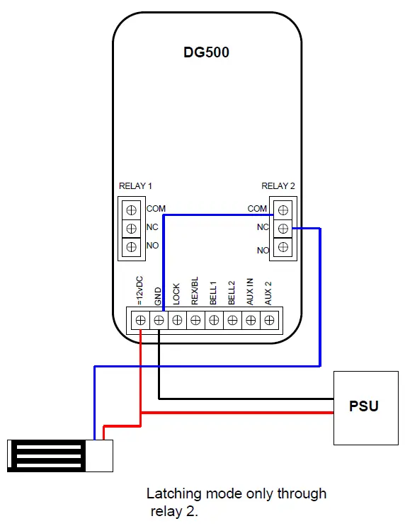 Spectrum -DG500 -Digital -Keypad- and -Proximity -Reader- 15