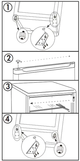 Danby DAR110A1TDD Refrigerator - DOOR REVERSAL