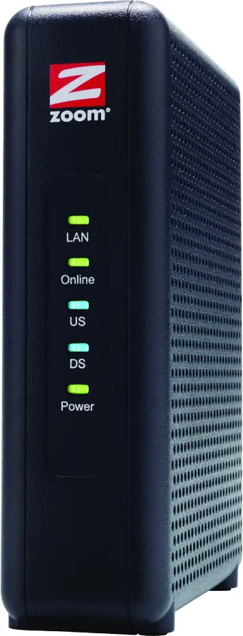 Zoom Model 5345 cable modem