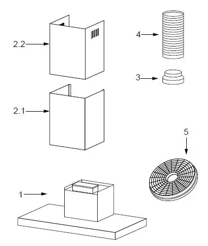 Midea 60M21 T-Shape Rangehood fig-4
