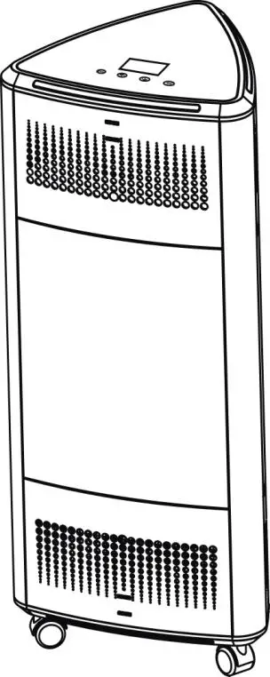 Lumicleanse Lc-uvc-air-350 Ultraviolet Germicidal Air Purifier User Manual