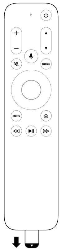 UNIVERSAL ELECTRONICS UEI R39000 BLE Remote Control