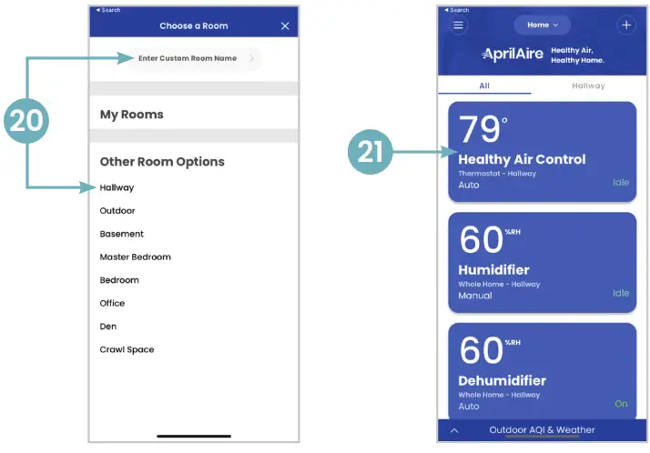 AprilAire Wi-Fi Thermostat App - 13